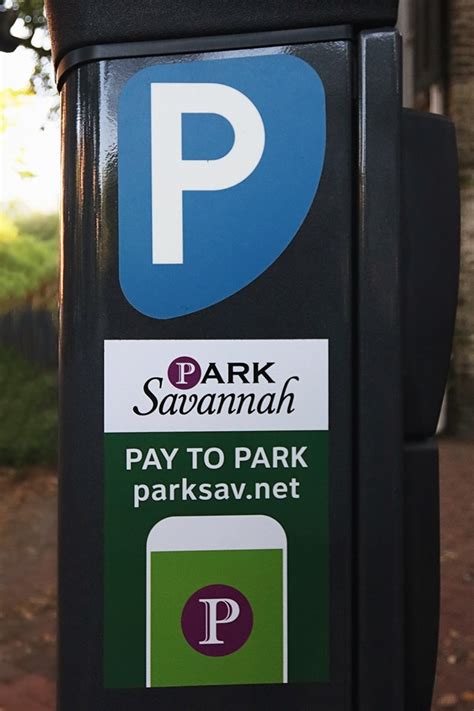 park savannah parking meters